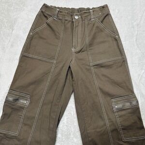 Women's Brown Rachel Page Cargo Pants Size Small
